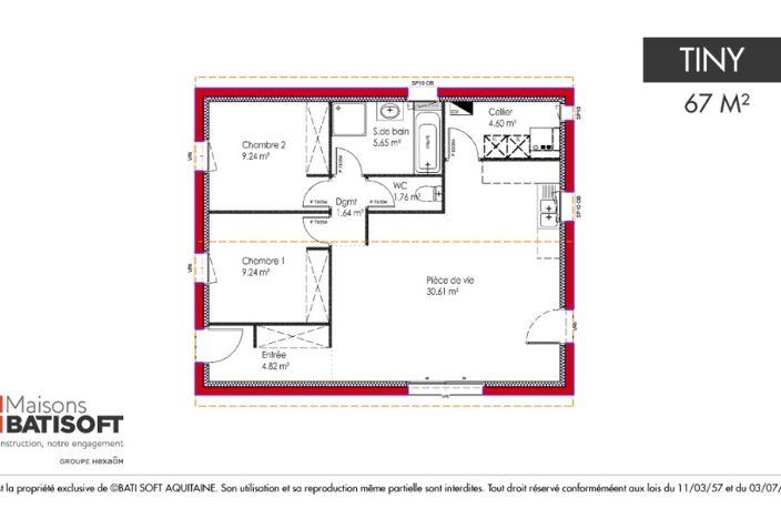 Maison à construire à Le Teich (33470) — photo 5