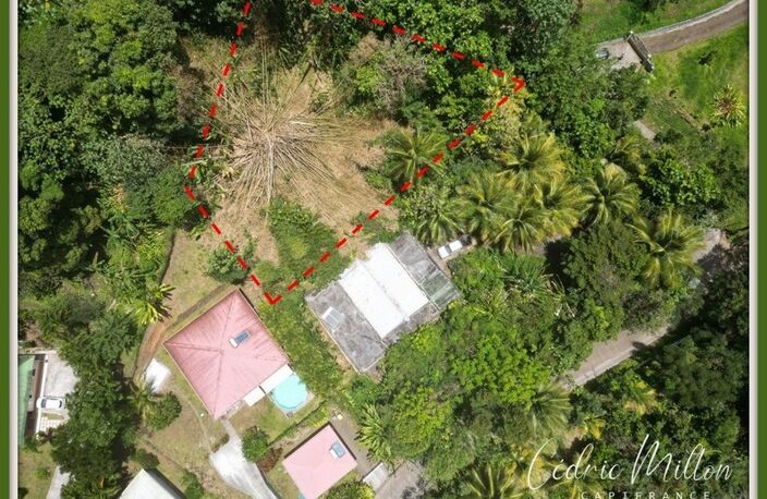 Terrain de 1 000 m² vue mer – Anses-d’Arlet, quartier Cocoyers — photo 2