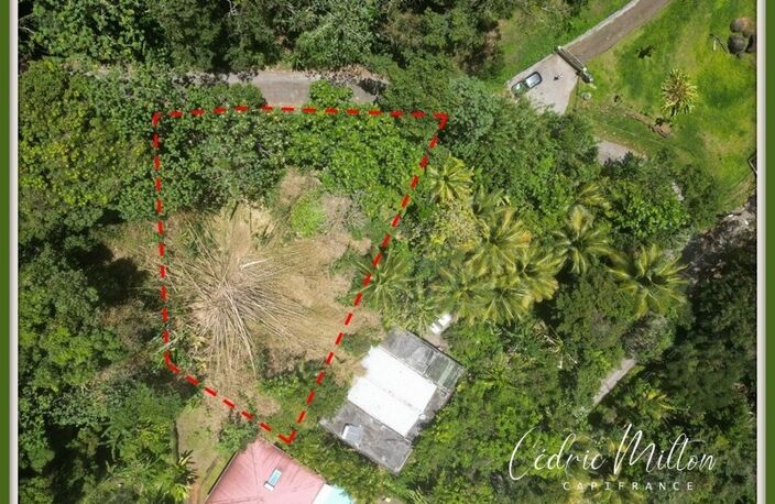 Terrain de 1 000 m² vue mer – Anses-d’Arlet, quartier Cocoyers — photo 3