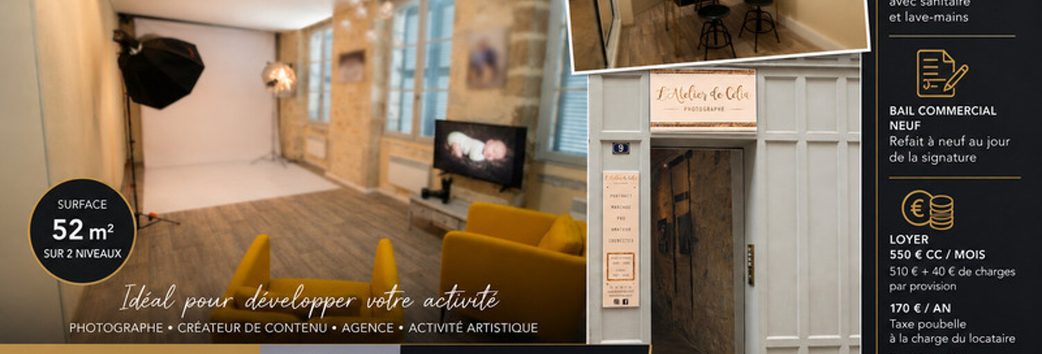 Bureau 2 Pièces 53 m² à vendre à Bayonne (64100)