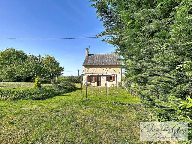 Chenu (72), maison de campagne sans travaux à vendre, 2 chambres sur 1825 m² de terrain — photo du bien