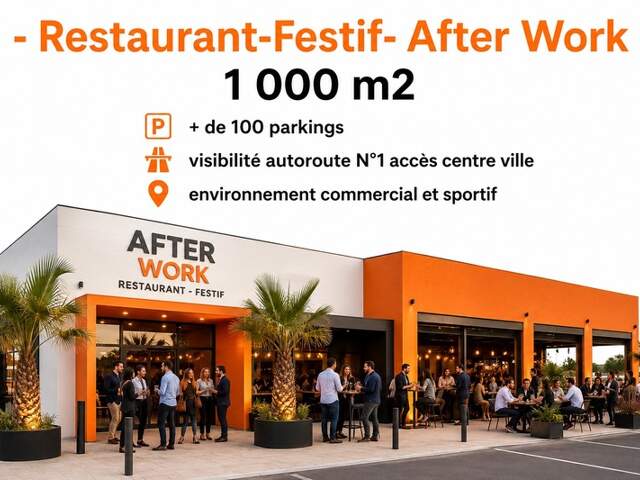 Dpt Rhône (69), A LOUER  LYON NORD  - RESTAURANT FESTIF – AFTER WORK – LOISIRS UN EMPLACEMENT N°1 — photo du bien