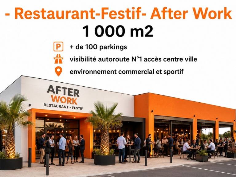 Dpt Rhône (69), A LOUER  LYON NORD  - RESTAURANT FESTIF – AFTER WORK – LOISIRS UN EMPLACEMENT N°1 — photo 1