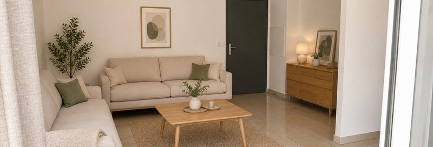 Appartement 2 Pièces 54 m² à vendre à Saint-Denis (97400)