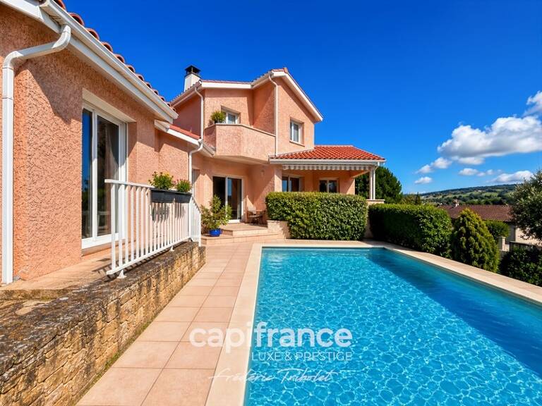 Maison familiale 173 m² – 4 chambres, bureau, piscine, vue dégagée et DPE C – Châtillon-d’Azergues — photo 1