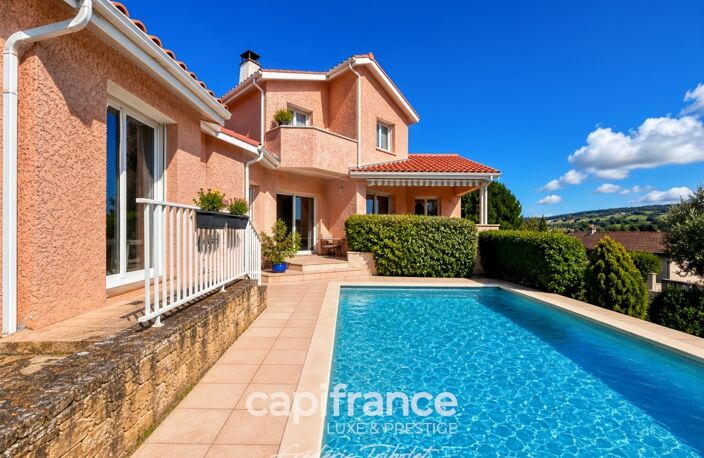 Maison familiale avec piscine et vue dégagée à Châtillon-d’Azergues — photo 2