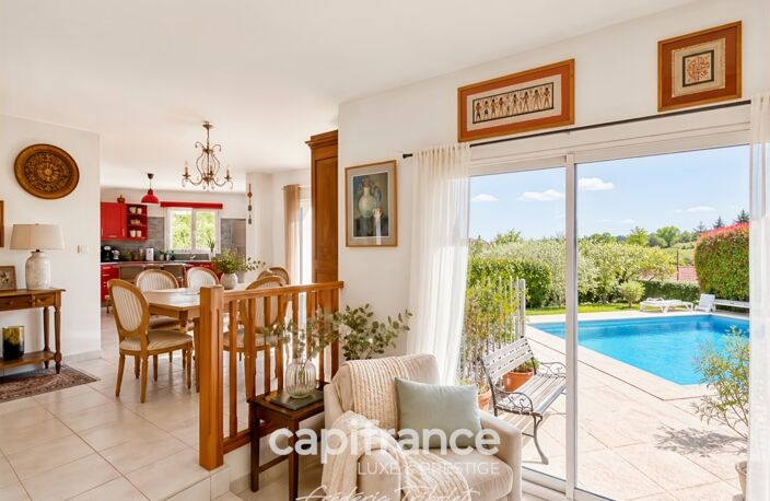 Maison familiale avec piscine et vue dégagée à Châtillon-d’Azergues — photo 3