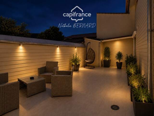 Maison 126 m² – 4 chambres dont une suite parentale – Terrasse – Garage 44 m² — photo du bien