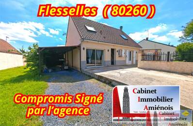 Flesselles : Pavillon individuel 110m2 avec 3 chambres et ja — photo du bien