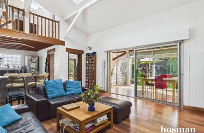 Maison individuelle 7 pièces 173,5 m² – Calme, Volume Cathédrale et Jardin arboré – Rue Philippe Triaire, Nanterre — photo du bien