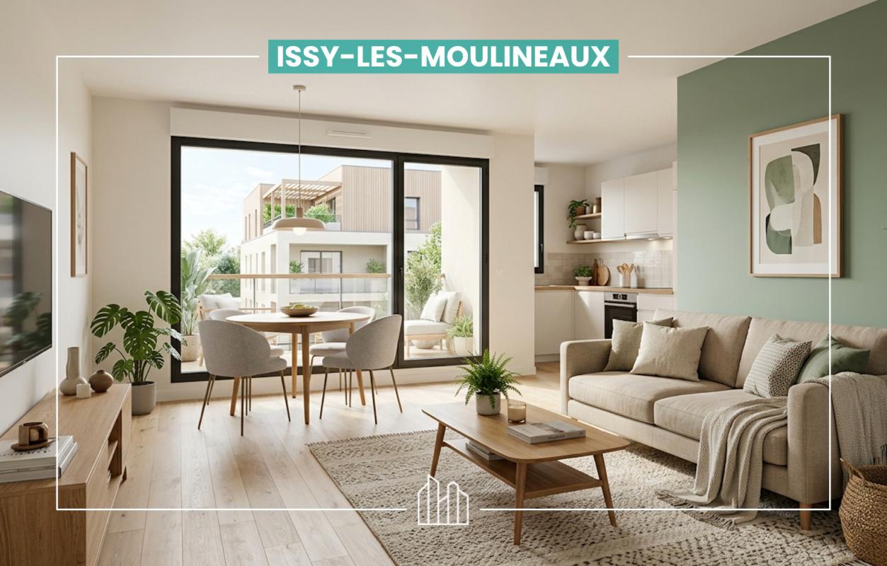 RÉSIDENCE CLÉMENT - PROX GARE  Appartement neuf Issy-les-Moulineaux 92130