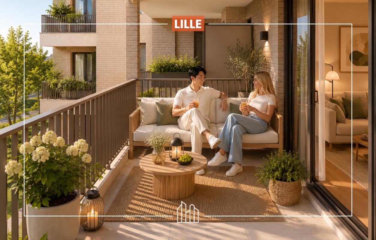Appartement neuf 2 pièces 48 m² Euralille 59777