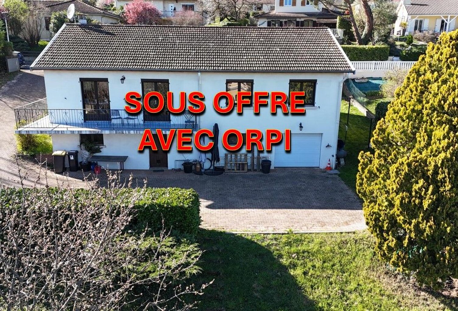 Maison sur sous-sol complet avec jardin sur les hauteurs — photo 1