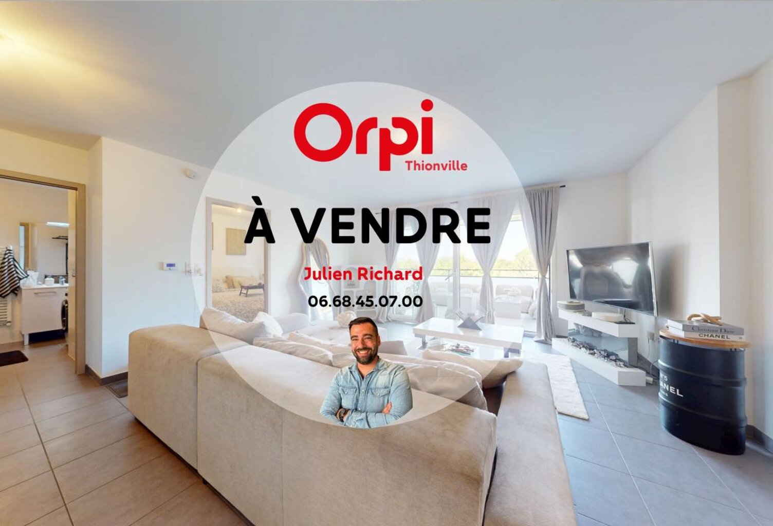 Appartement de 51m² avec terrasse de 21m², une chambre et deux places de stationnement — photo 1