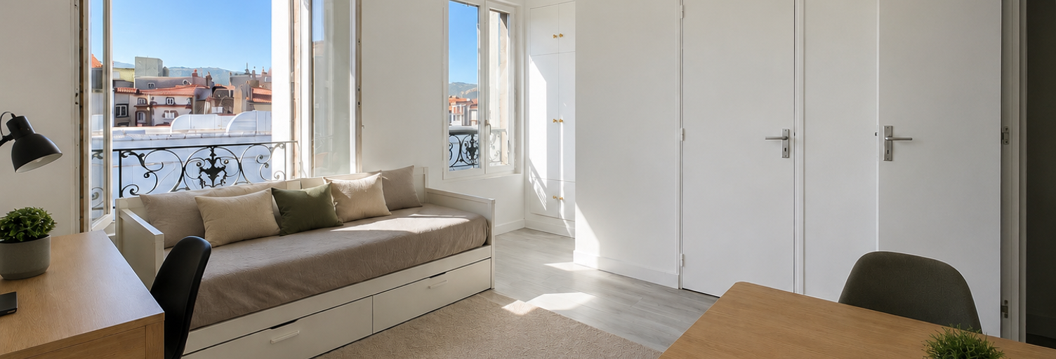 Appartement 1 Pièce 20 m² à louer à Clermont-Ferrand (63000)