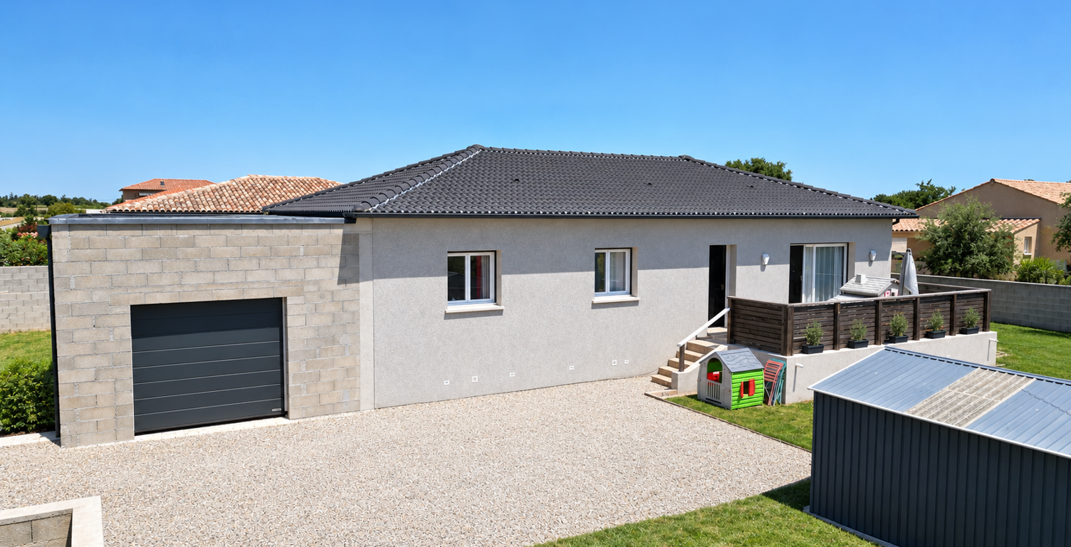 Villa 4 chambres + garage Secteur Ghisonaccia Centre — photo 1