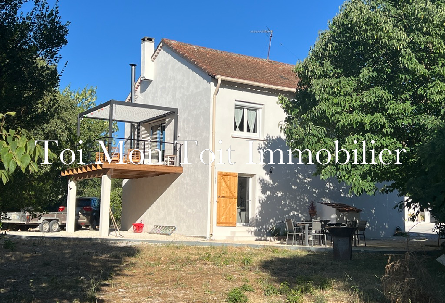 Sauve : Villa F4  poss. de 2 logements indépendants F2 de 70 — photo 1