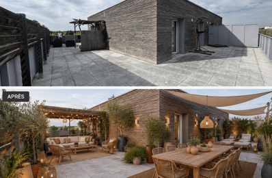 Appartement T 3 avec toit terrasse et double garage. — photo du bien