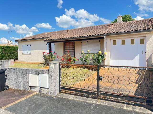 Maison plain-pied, 3ch, 100 m2 + garage 25m2. Terrain 621 m2. Quartier calme. — photo du bien
