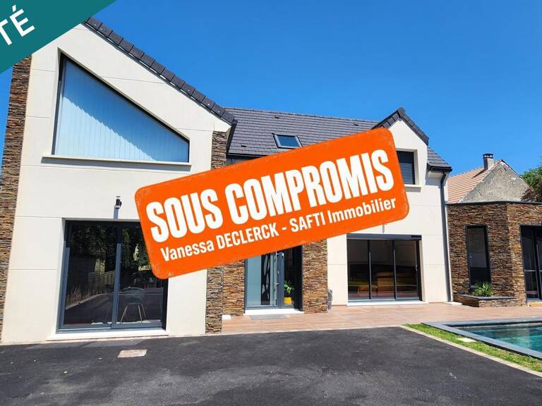Maison contemporaine de 2021  Prestations soignées  Piscine chauffée — photo 1