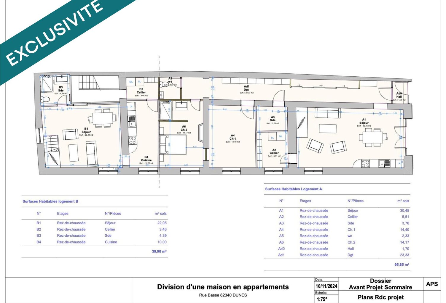 Ensemble immobilier rénové à neuf  2 logements indépendants — photo 1