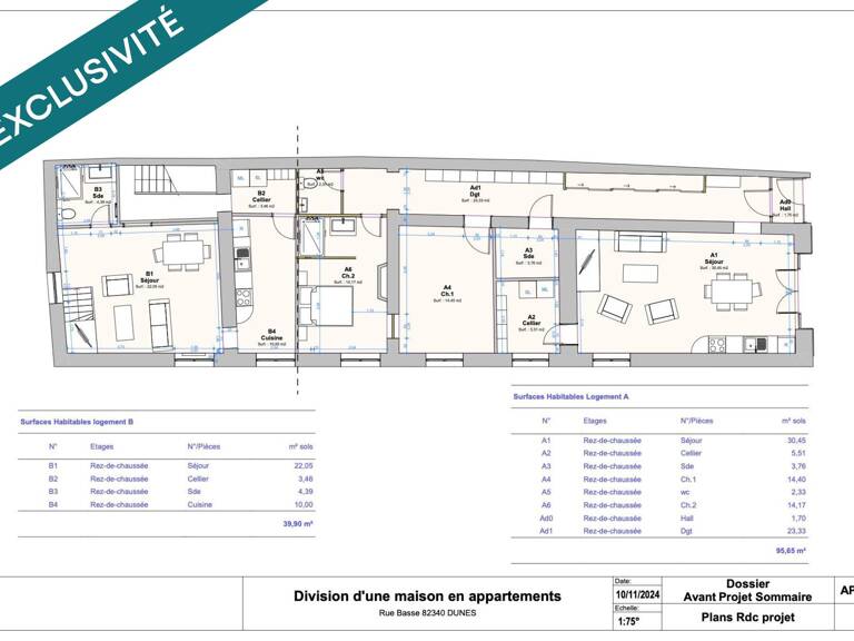 Ensemble immobilier rénové à neuf  2 logements indépendants — photo 1