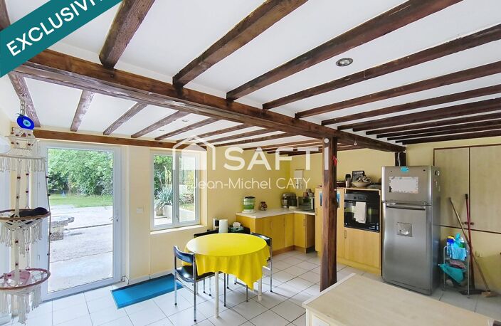 Rare : Magnifique Longère en Pierre de 198 m²  Terrain de 1,1 ha avec Plan d'Eau  Proche Cosne-sur-Loire (Saint-Loup-des-Bois) — photo 5
