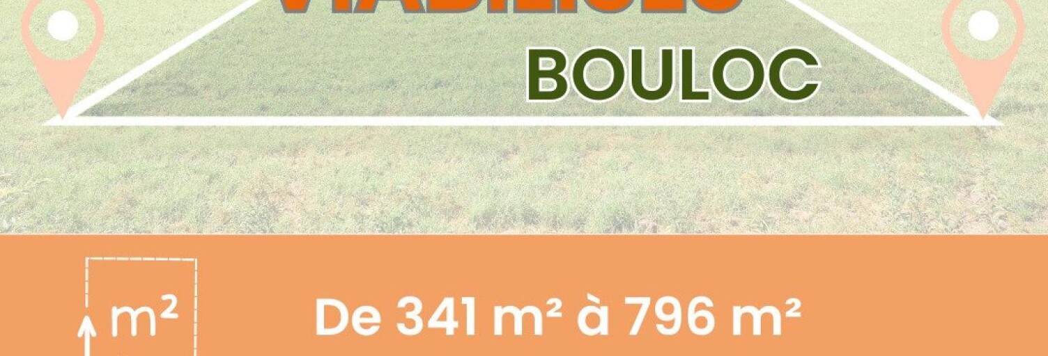 Terrain  405 m² à vendre à Bouloc (31620)