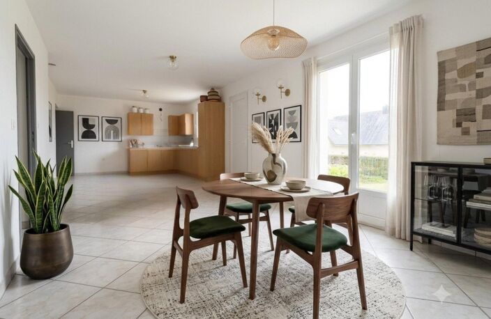 Maison au calme avec vie de plain pied bourg de Saint Yvi — photo 3