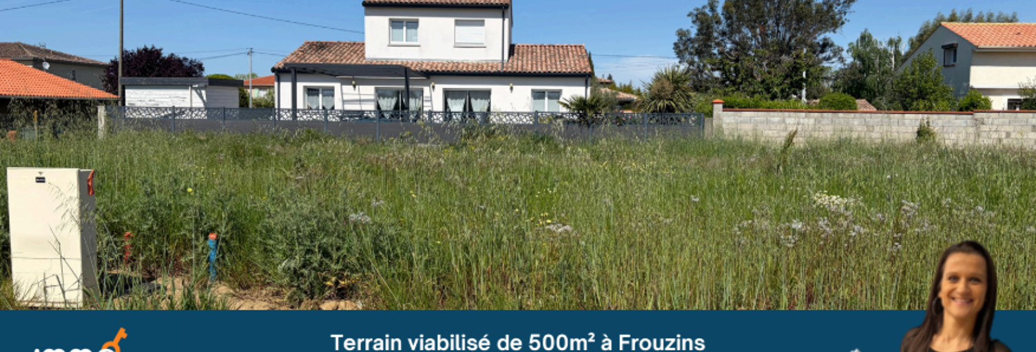 Terrain  500 m² à vendre à Frouzins (31270)