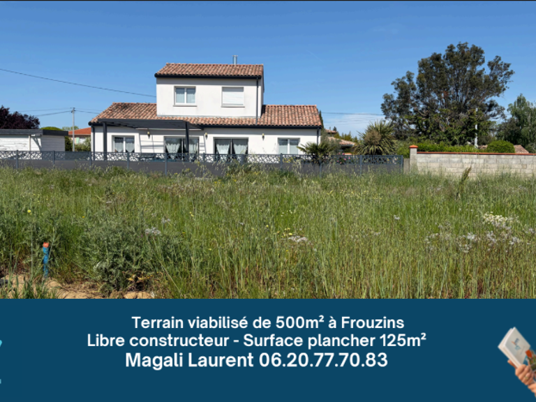 Terrain viabilisé de 500m2 — photo 1