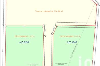 Terrain  49500 €