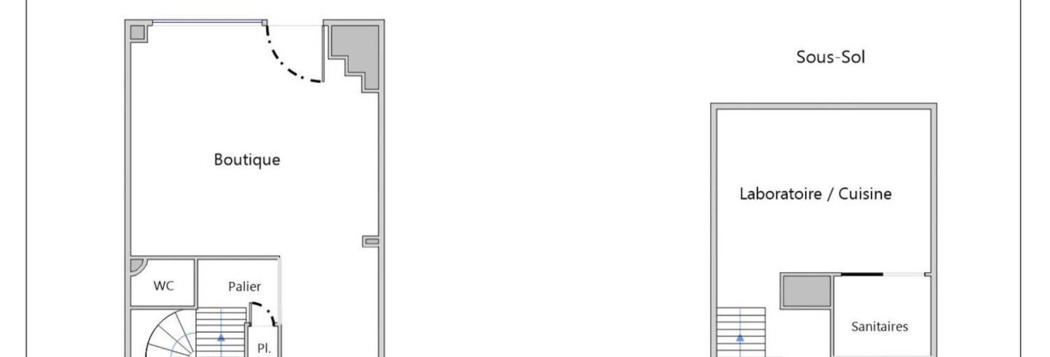 Commerce  35 m² à vendre à Paris 9 (75009)