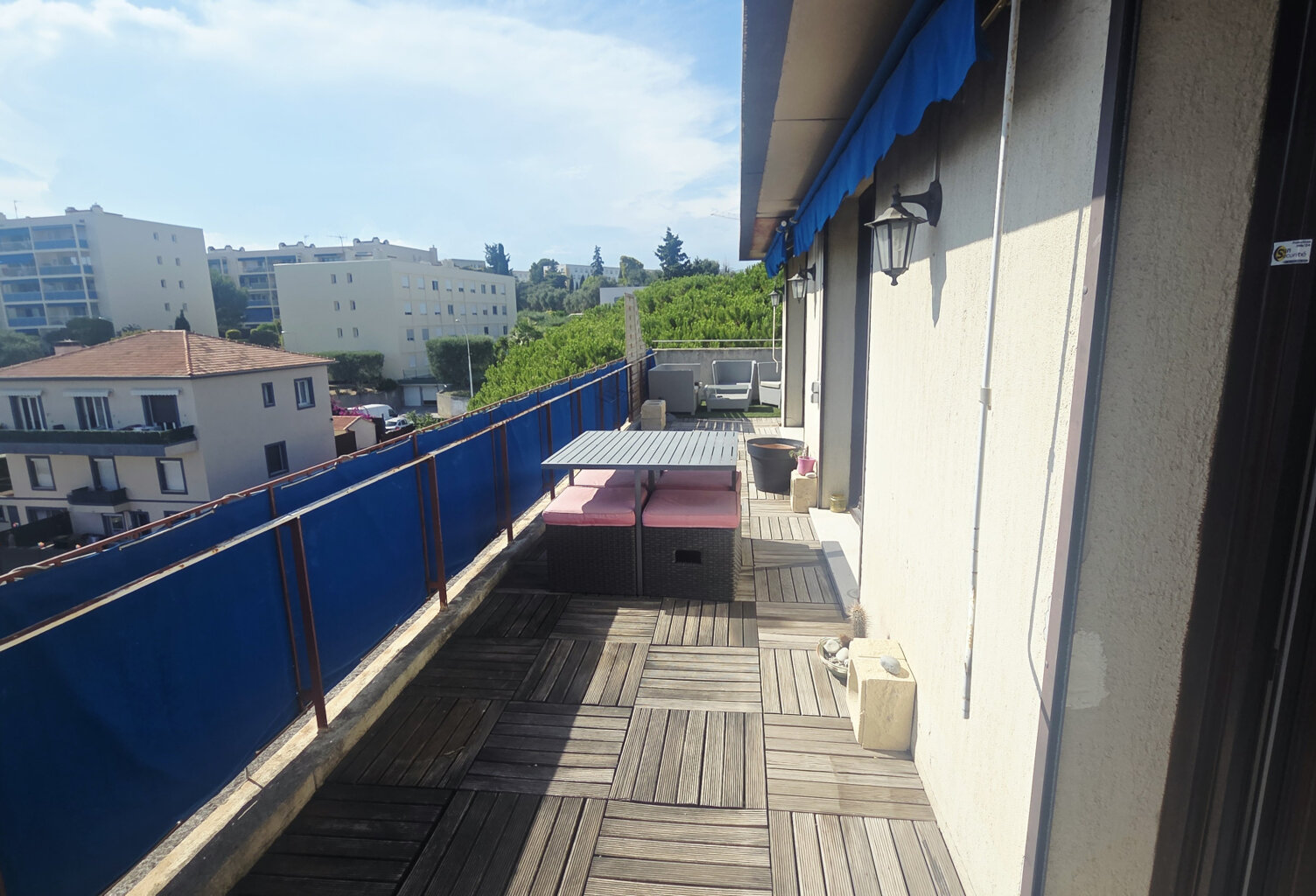 Nice Ouest, dernier étage 62 m2, terrasse 74m2 + parking — photo 1