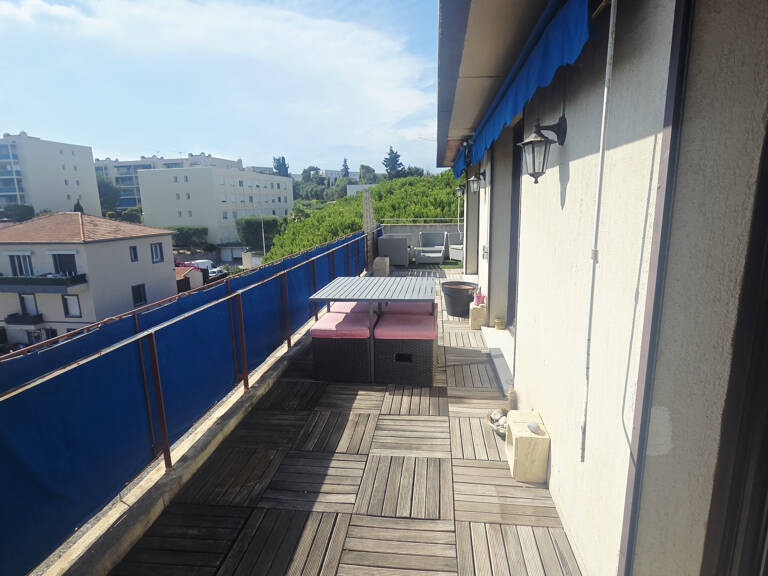 Nice Ouest, dernier étage 62 m2, terrasse 74m2 + parking — photo 1
