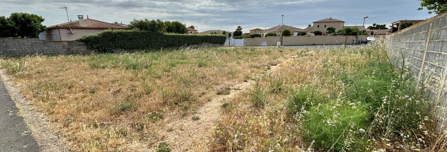 Terrain  700 m² à vendre à Sauvian (34410)