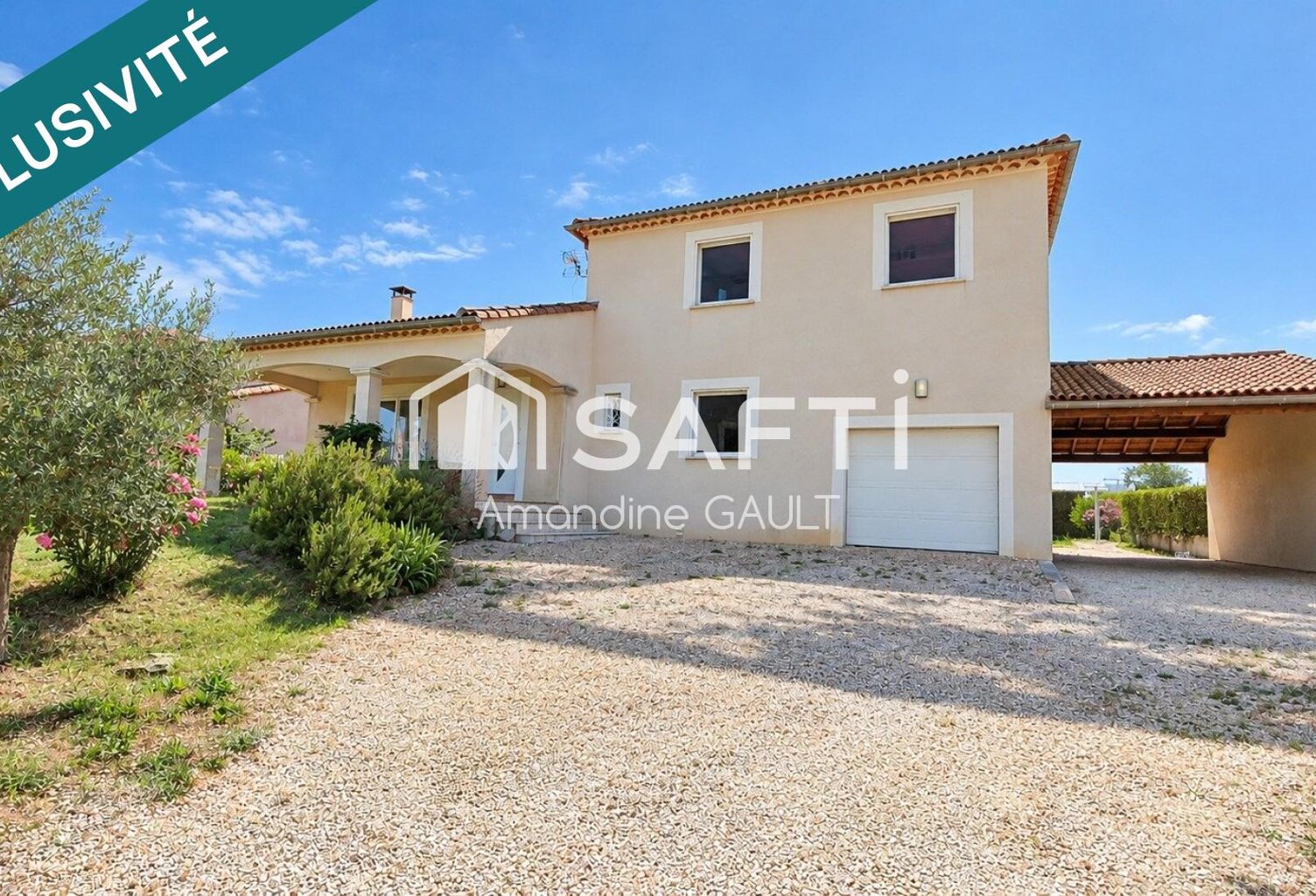 5 chambres, piscine, plain-pied, sans travaux — photo 1