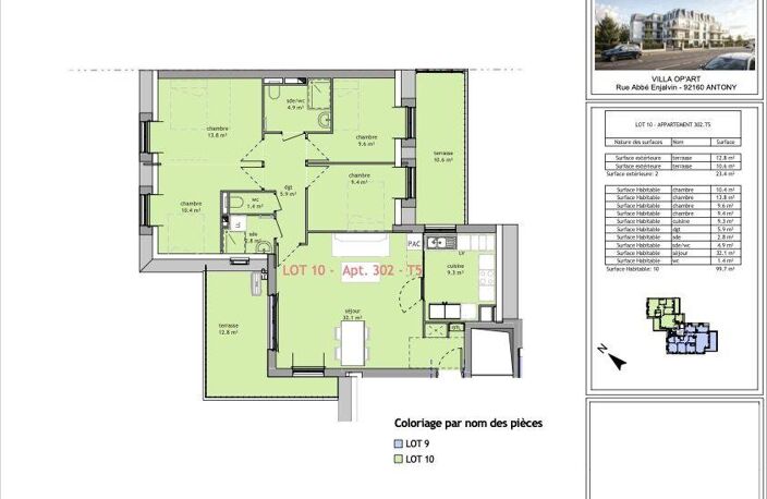 Vente Appartement 5 pièces — photo 3