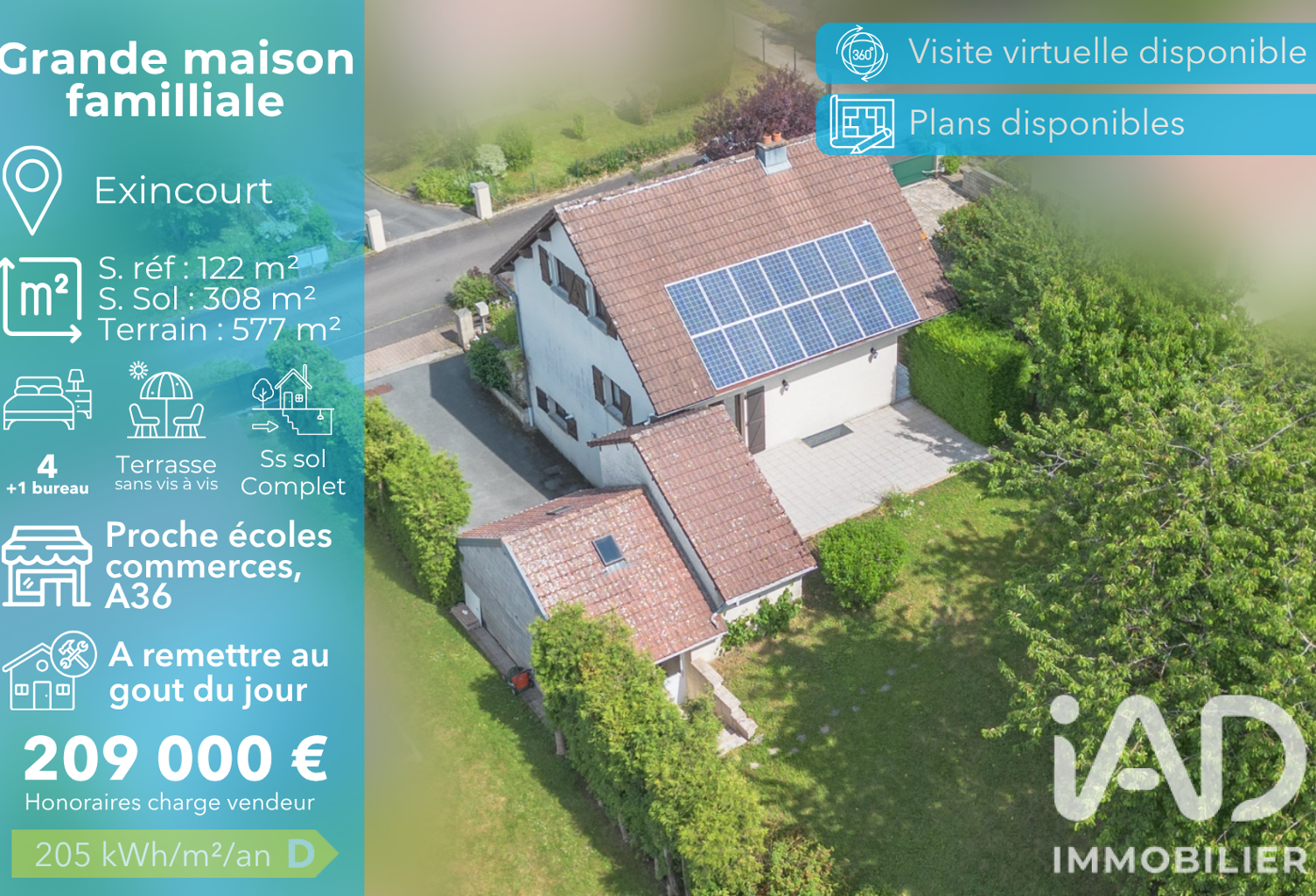Vente Maison/villa 7 pièces — photo 1