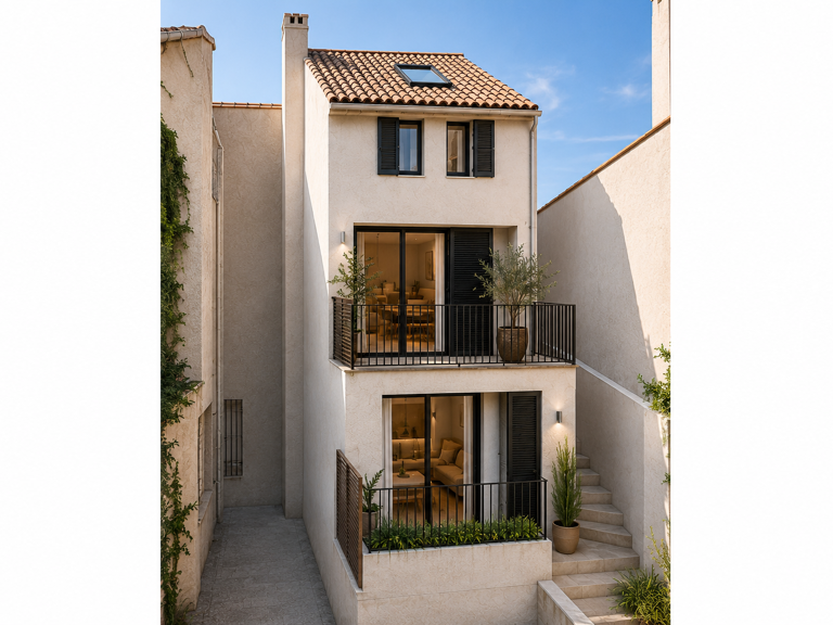 MARSEILLE 7?   VALLON DES AUFFES   PROJET DE MAISON D'EXCEPT — photo 1