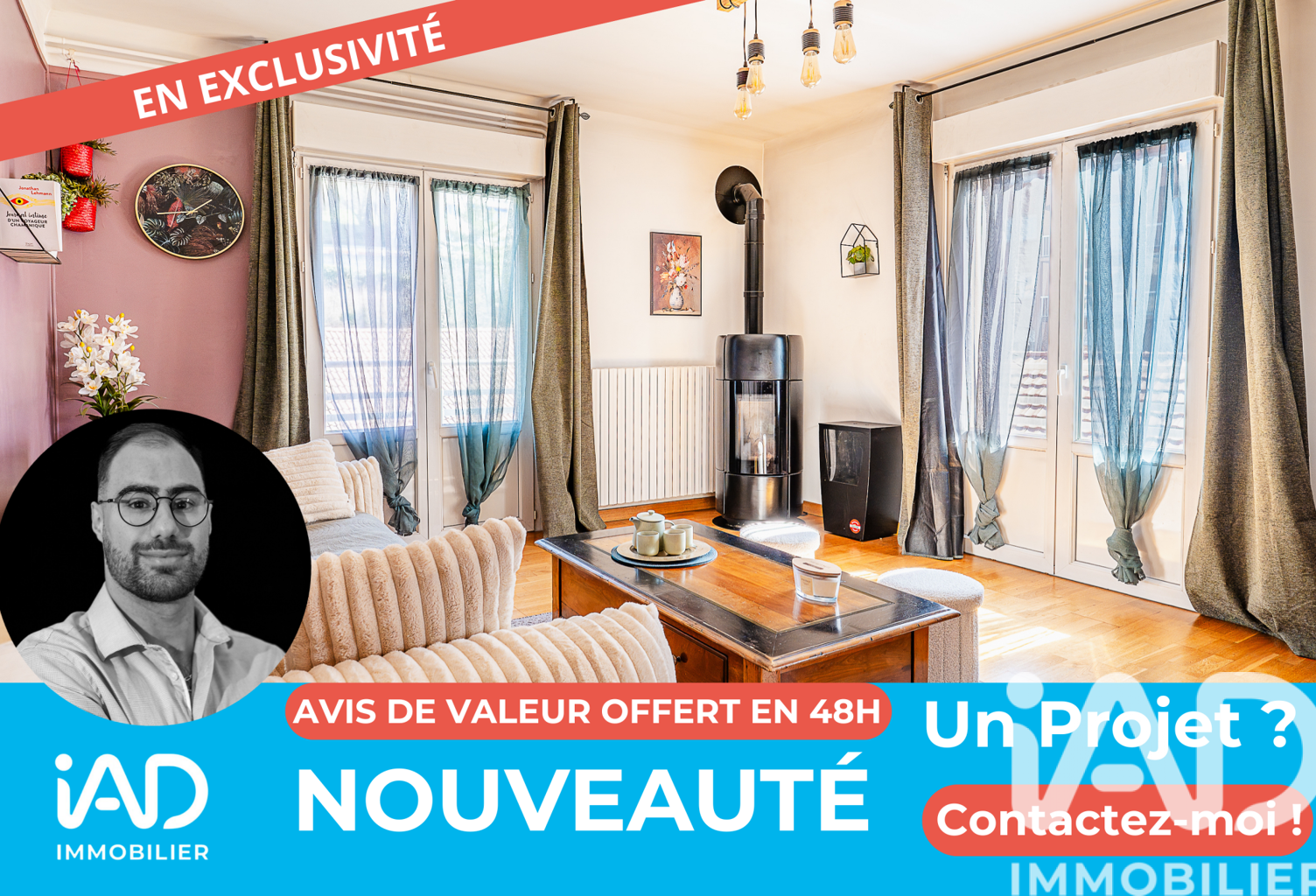 Vente Appartement 4 pièces — photo 1