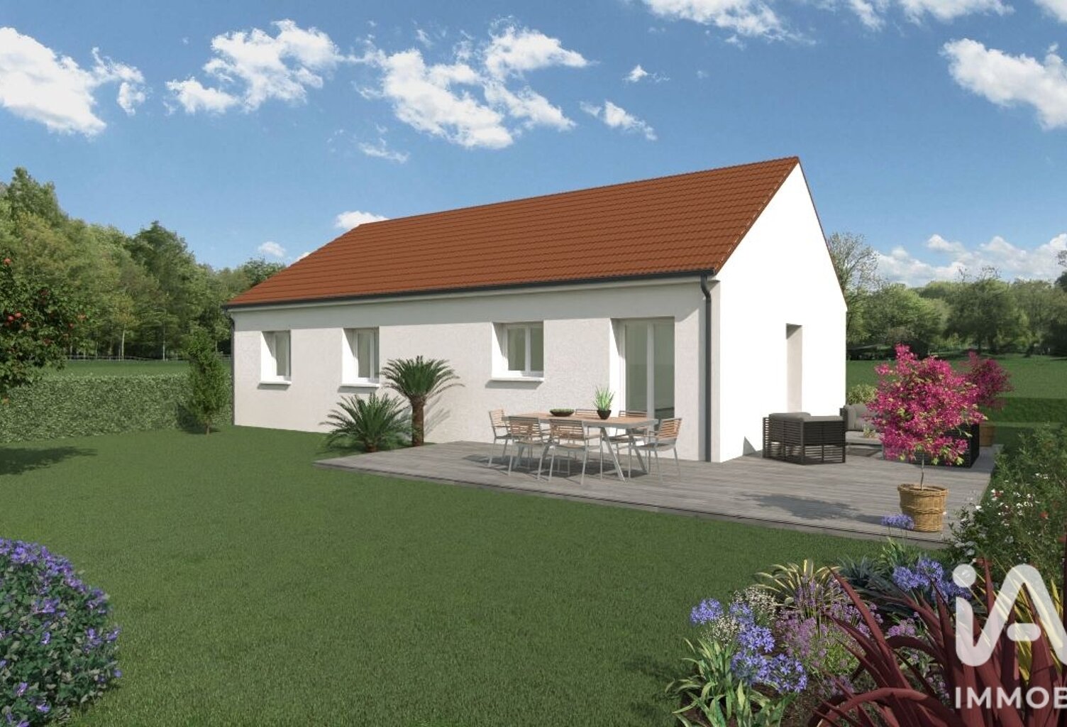 Vente Terrain 615 m&sup2; — photo 1