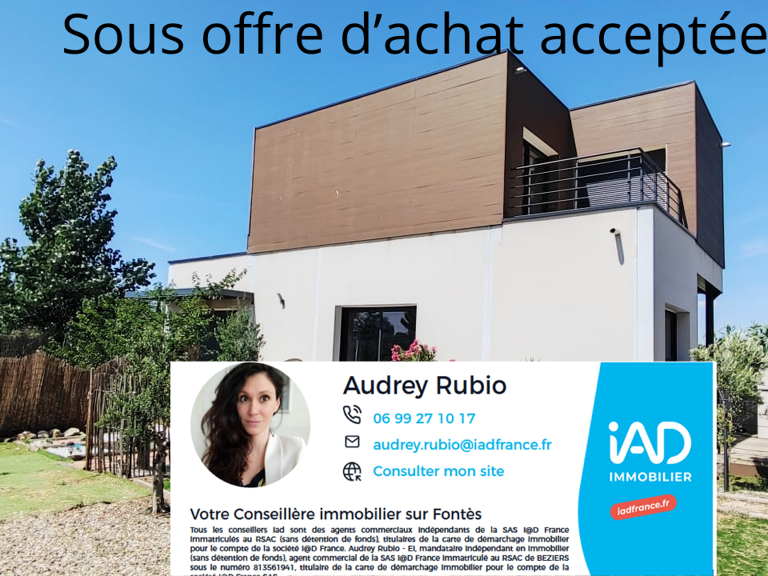 Vente Maison d'architecte 4 pièces — photo 1