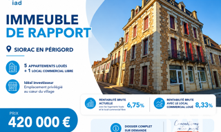Immeuble  480 m² à vendre à Siorac-en-Périgord (24170)