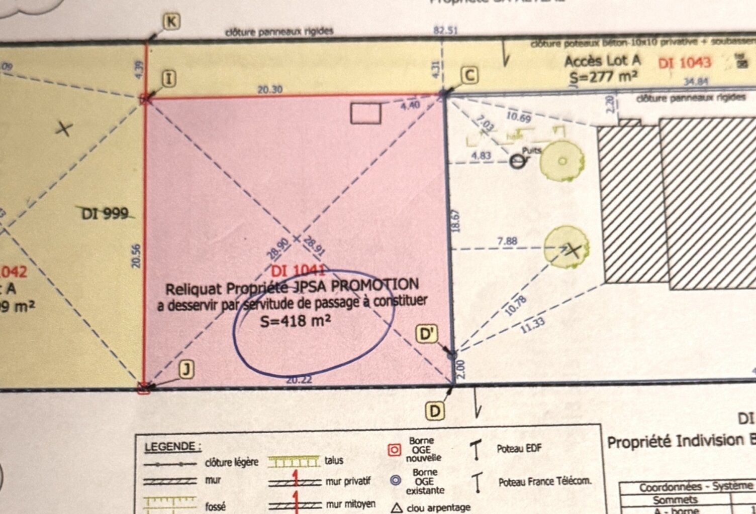 Vente Terrain à bâtir 927 m&sup2; — photo 1