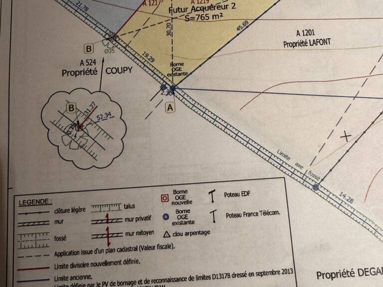 Vente Terrain à bâtir 765 m&sup2; — photo 1