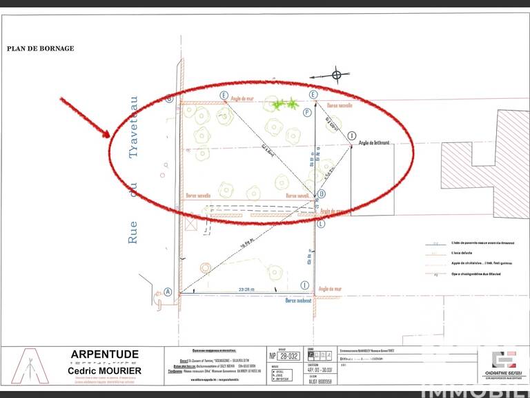 Vente Terrain à bâtir 476 m&sup2; — photo 1