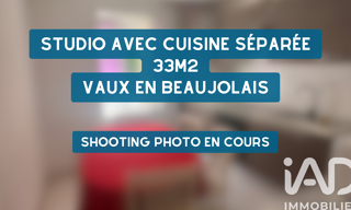 Appartement 1 Pièce 33 m² à vendre à Vaux-en-Beaujolais (69460)