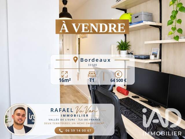 Vente Studio 1 pièce — photo du bien