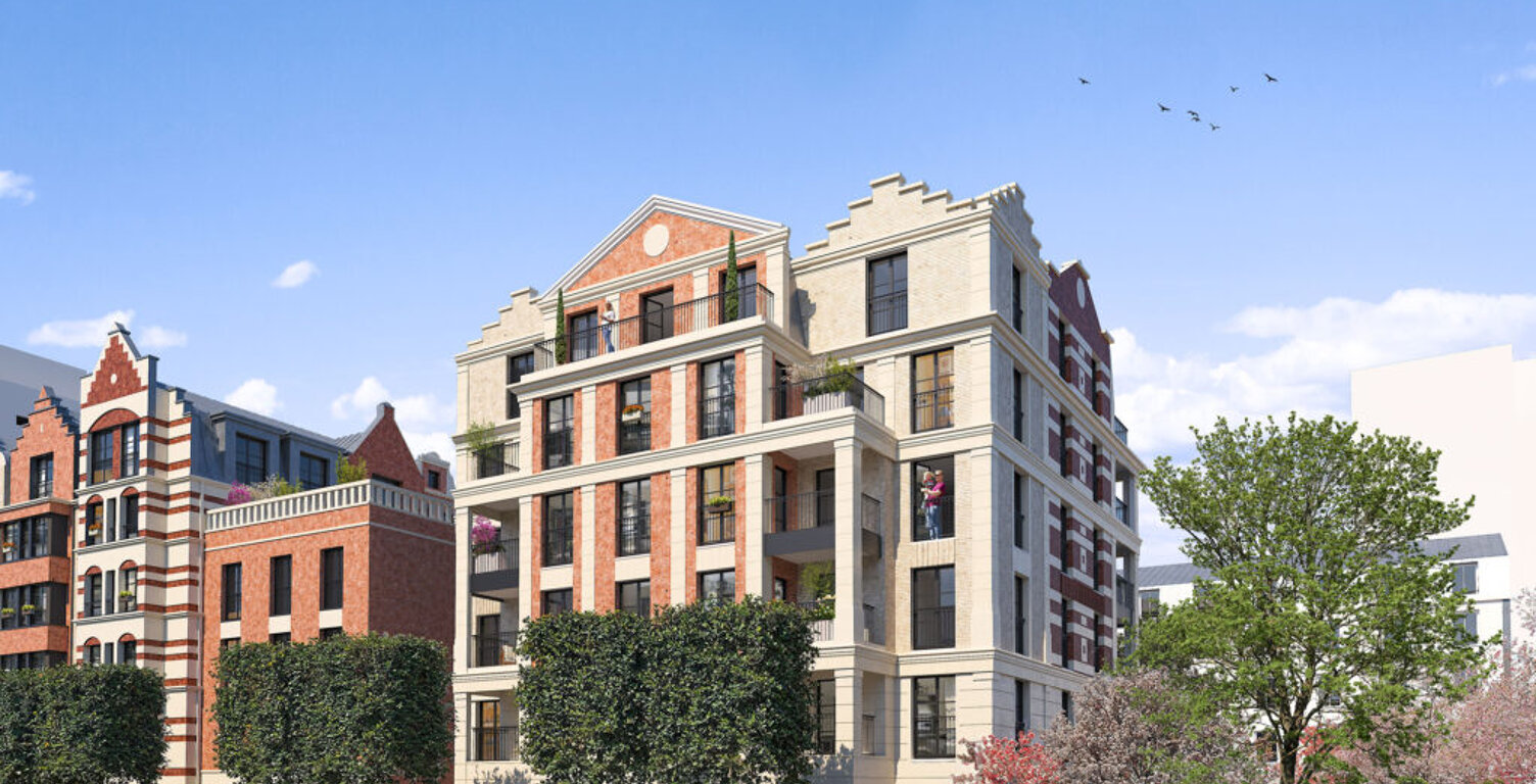 Vente programme neuf T2, T3 40 à 66 m² Puteaux (92800) — photo 1